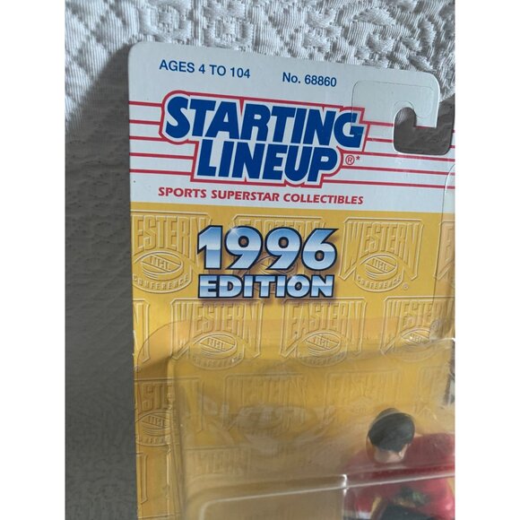 Starting Lineup 1996 NHL Hockey Jeremy Roenick Chicago Blackhawks Action Figure - Picture 4 of 9